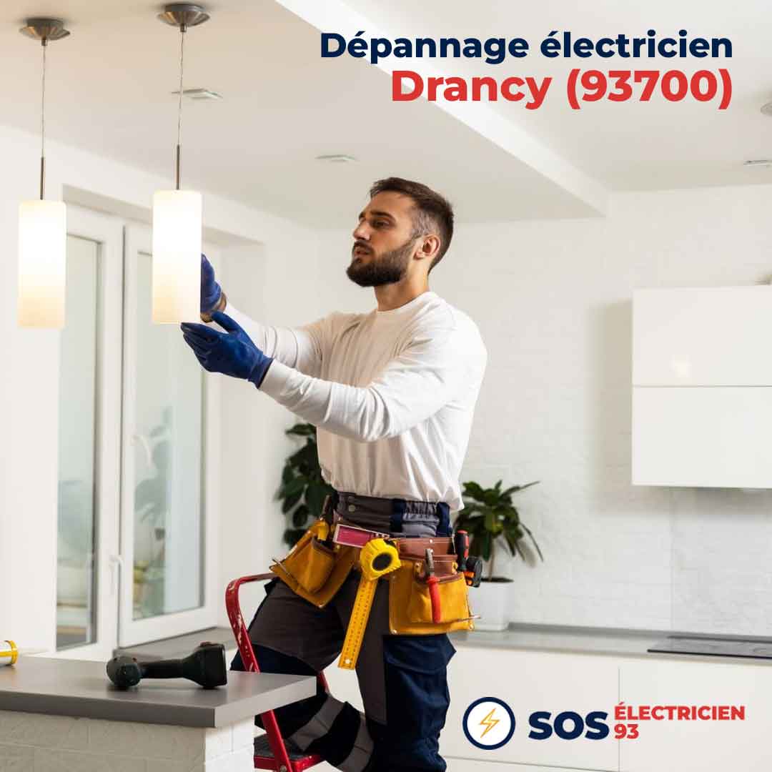 Dépannage électricien Drancy (93700)