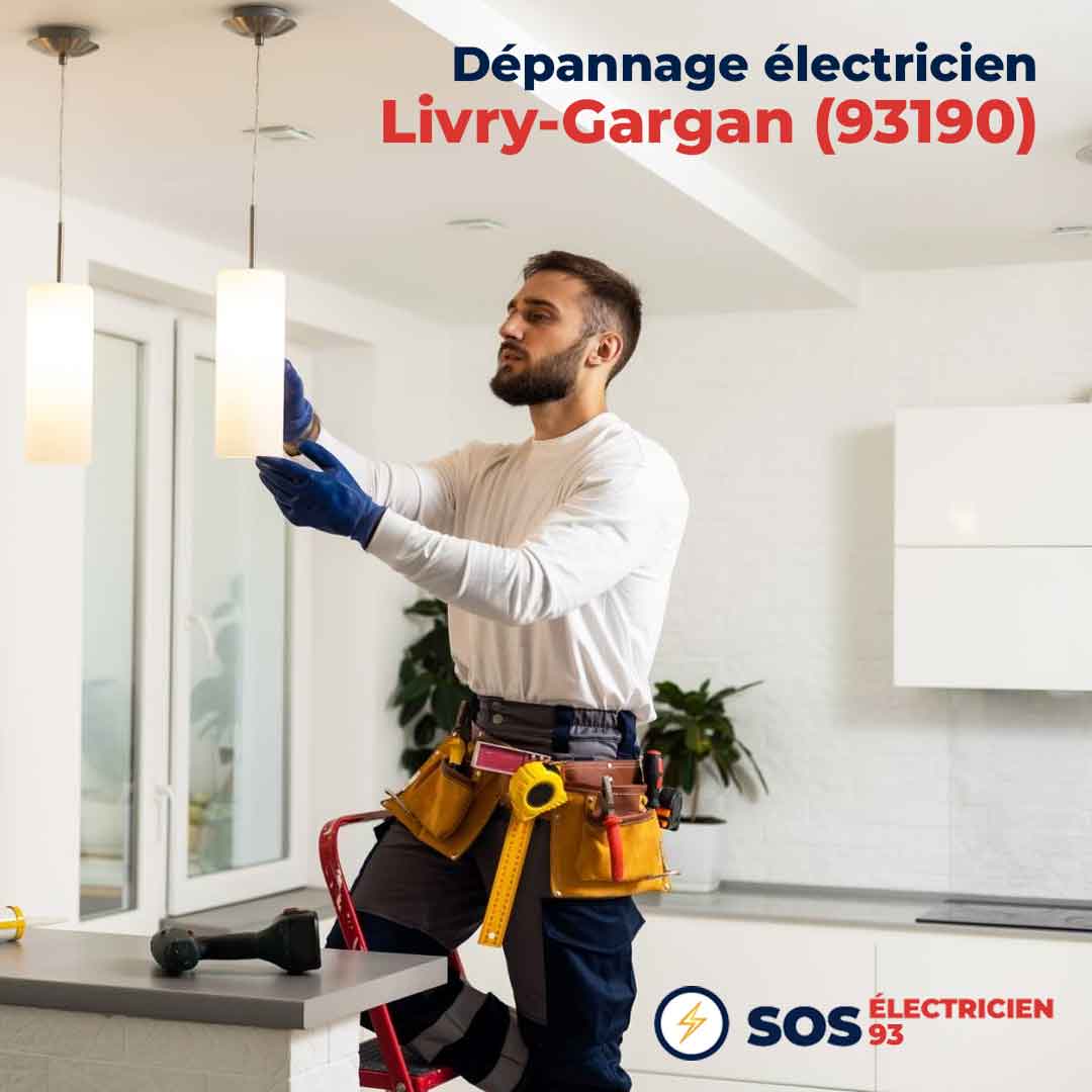 Dépannage électricien Livry-Gargan (93190)