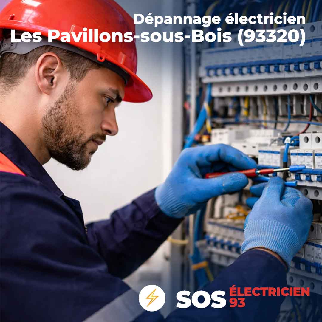 Électricien Les Pavillons-sous-Bois (93320)