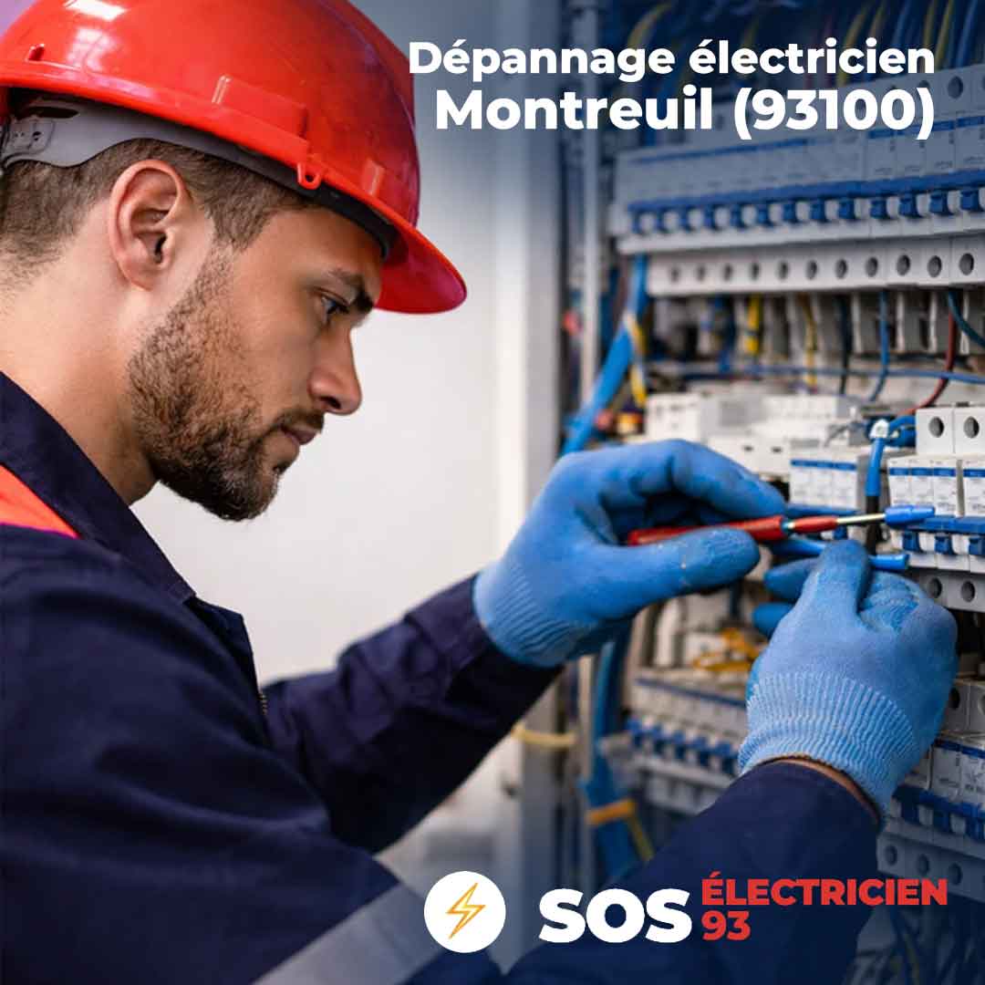 Électricien Montreuil (93100)