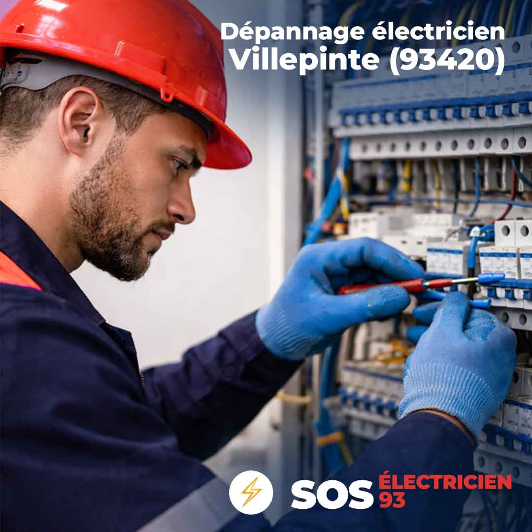 Électricien Villepinte (93420)